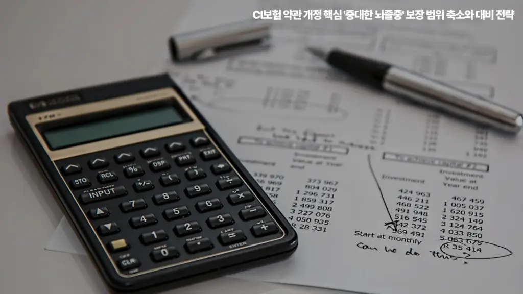 CI보험 약관 개정