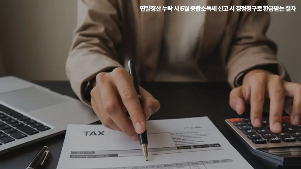 경정청구 연말정산 누락