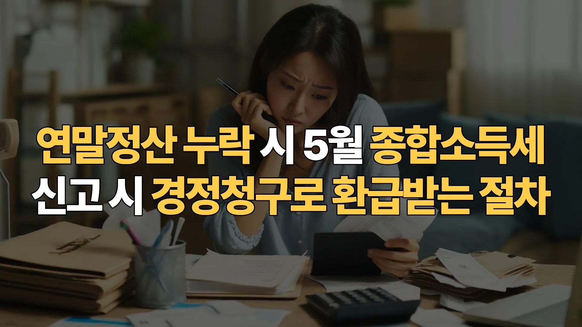 연말정산-누락-시-5월-종합소득세-신고-시-경정청구로-환급받는-절차