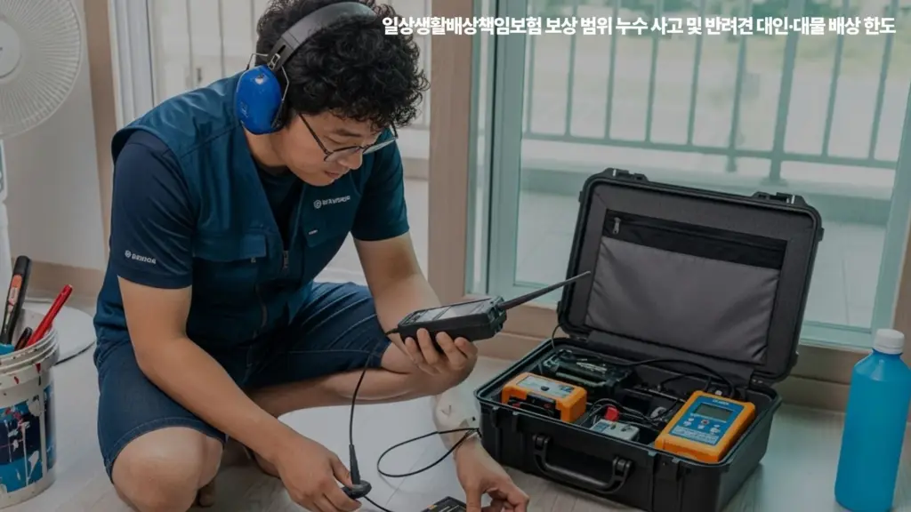 일상생활배상책임보험-누수-반려견배상