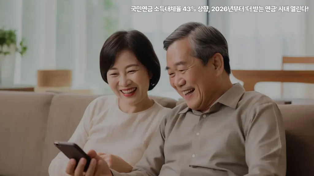 국민연금-소득대체율-43%-더-받는-연금