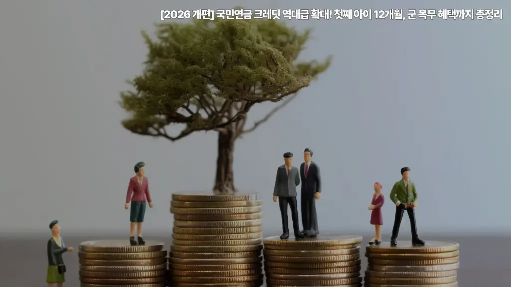 국민연금-크레딧-첫째-아이-12개월-군-복무