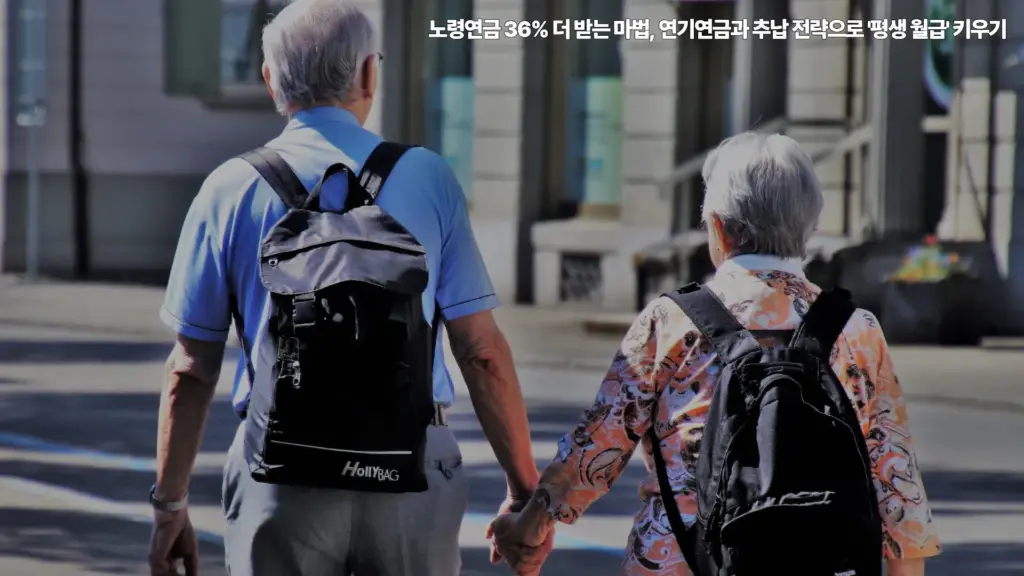 노령연금-연기연금-추납제도