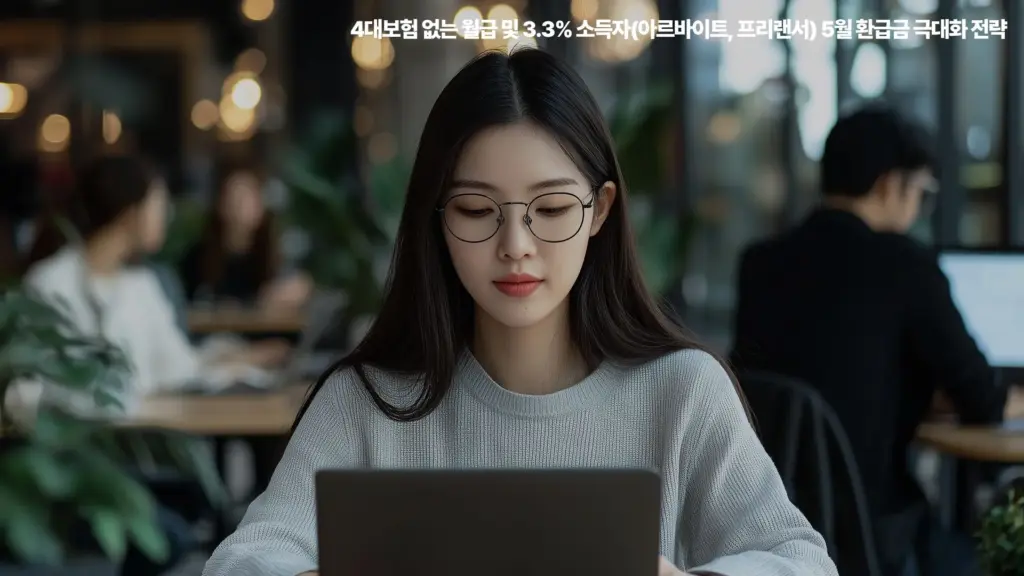 아르바이트-프리랜서-연말정산-5월-환급금