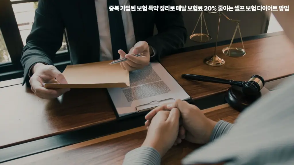 중복-가입-보험-특약-정리-셀프-보험-다이어트