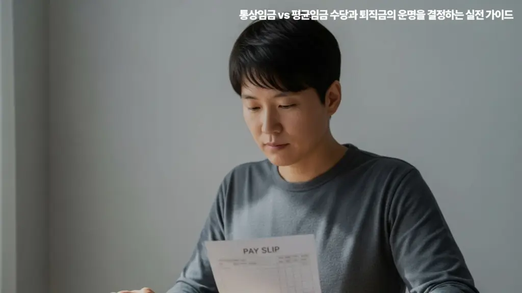 통상임금-평균임금-수당-퇴직금