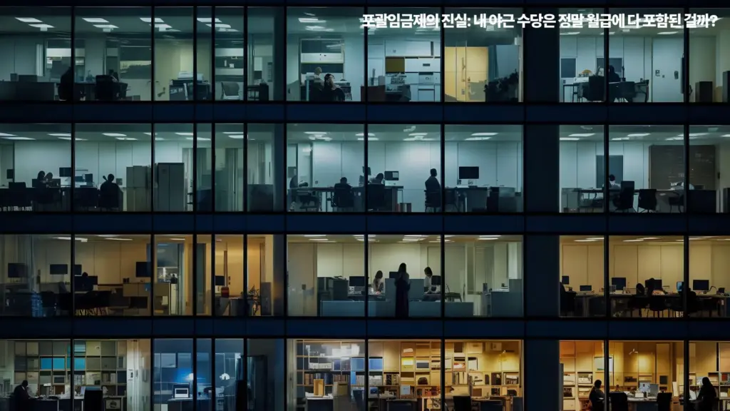 포괄임금제-야근수당-월급