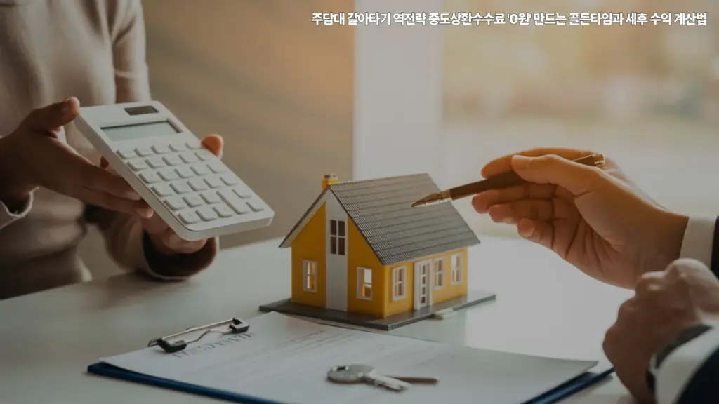 주담대-갈아타기-중도상환수수료-세후-수익-계산