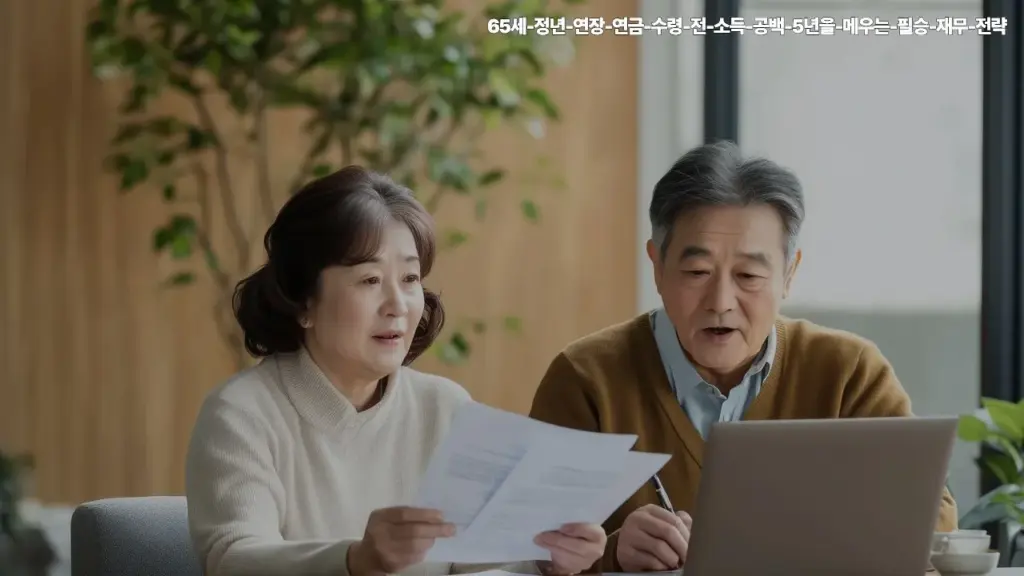 65세-정년-연장-연금-수령-소득-공백