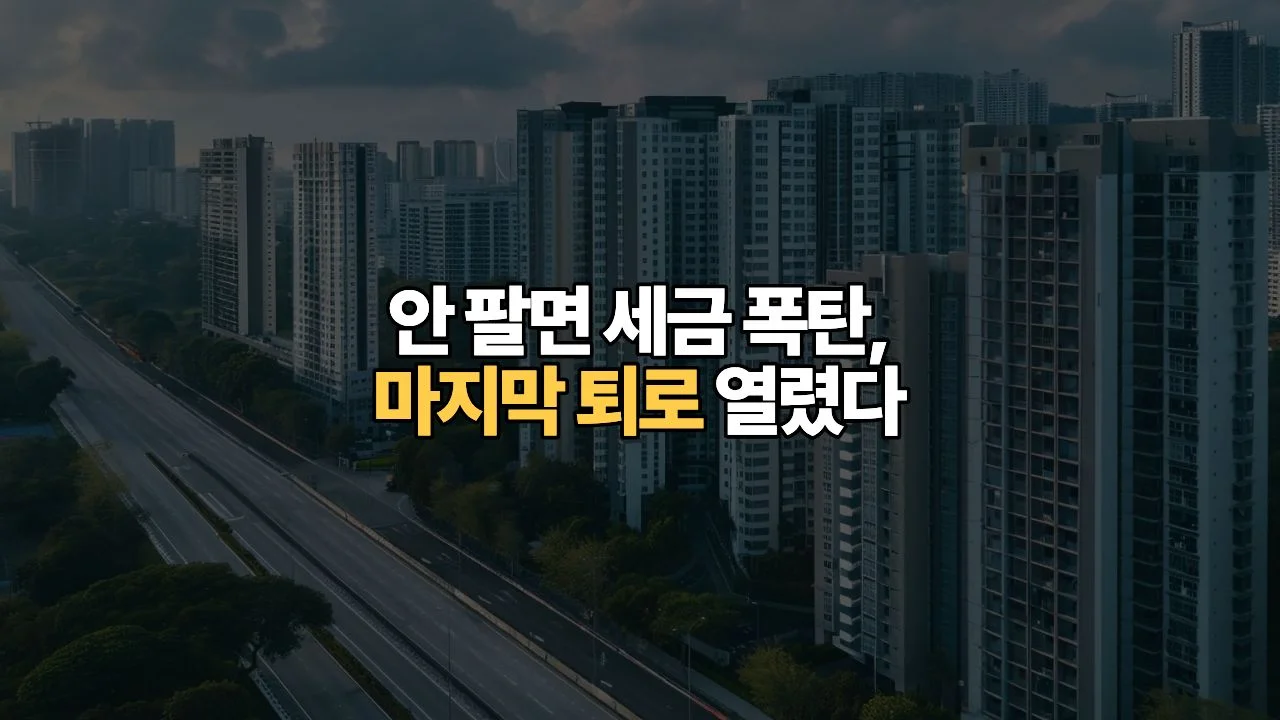 2026년 비거주 1주택자 매도 허용 검토, ‘장특공제 축소’ 전 주어지는 마지막 탈출구