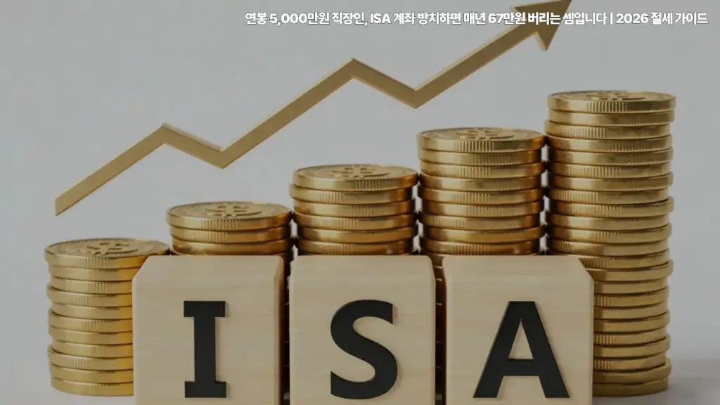 연봉-5,000만원-직장인-ISA-계좌-방치하면-매년-67만원-버리는-셈입니다-2026-절세