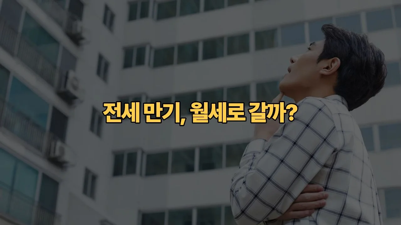 전세-매물-품귀-현상-2026년-전세-월세-뭐가-낫나-재계약-앞둔-직장인-생존-가이드