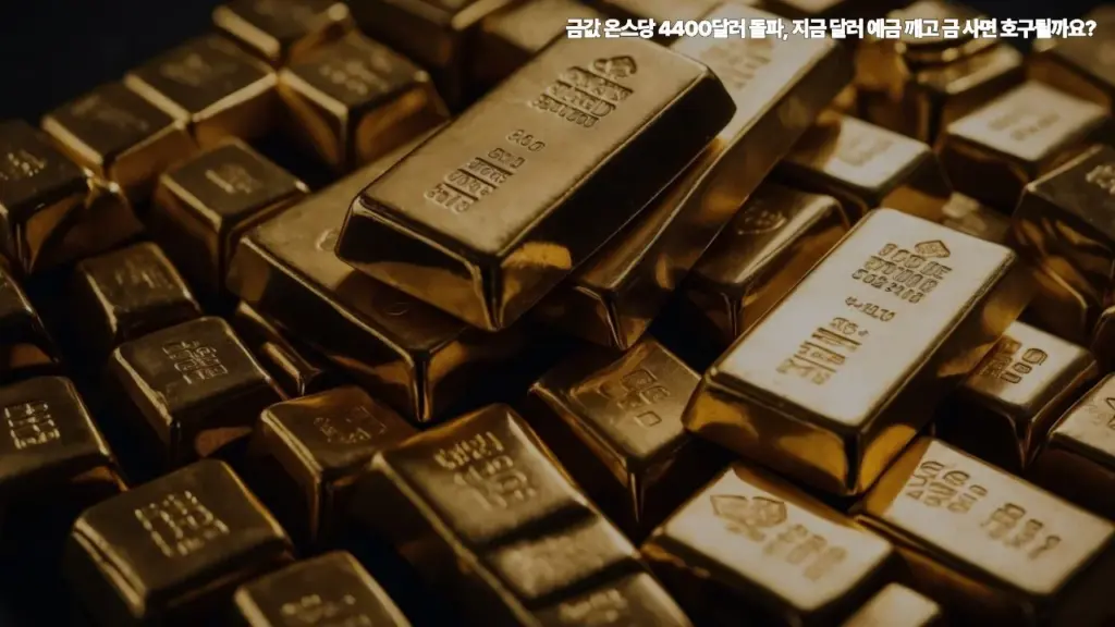 금값-온스당-4400달러-돌파-지금-달러-예금-깨고-금-사면-호구