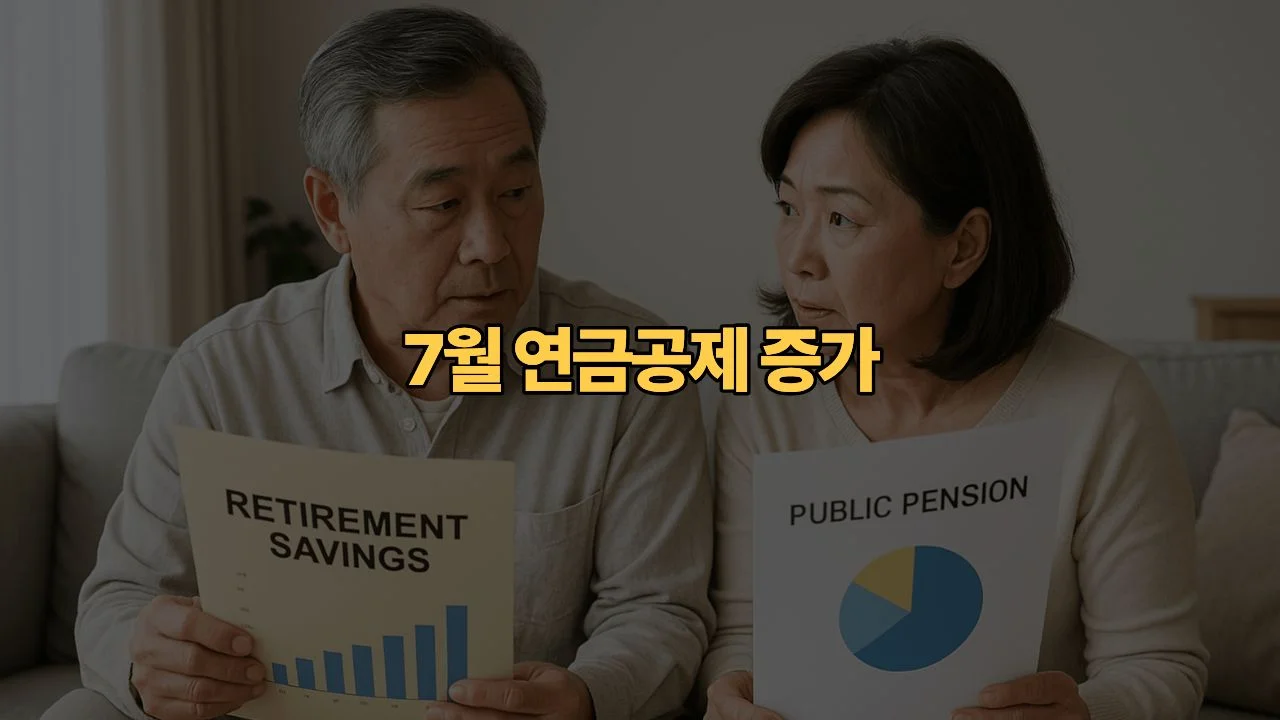 국민연금 기준소득월액 상한 659만원, 7월 월급에서 얼마나 더 빠질까요?