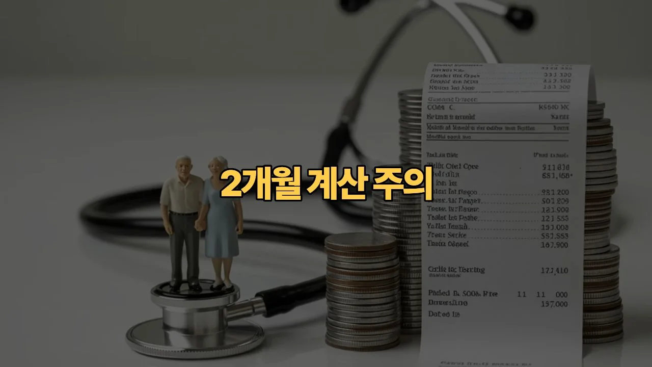 퇴직 후 건강보험 임의계속가입 신청기한, 퇴직일에서 2개월이 아닙니다